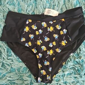 nwt cartoon network finn & jake swimsuit bottoms